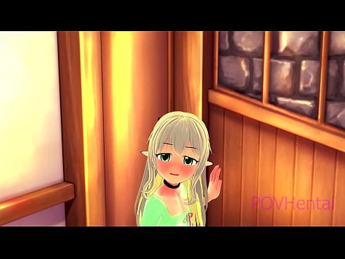 ❤️ (Armadilha) A criada Elvish ajuda-o a lavar a cara. ️❌ Porno real em nós ❌️